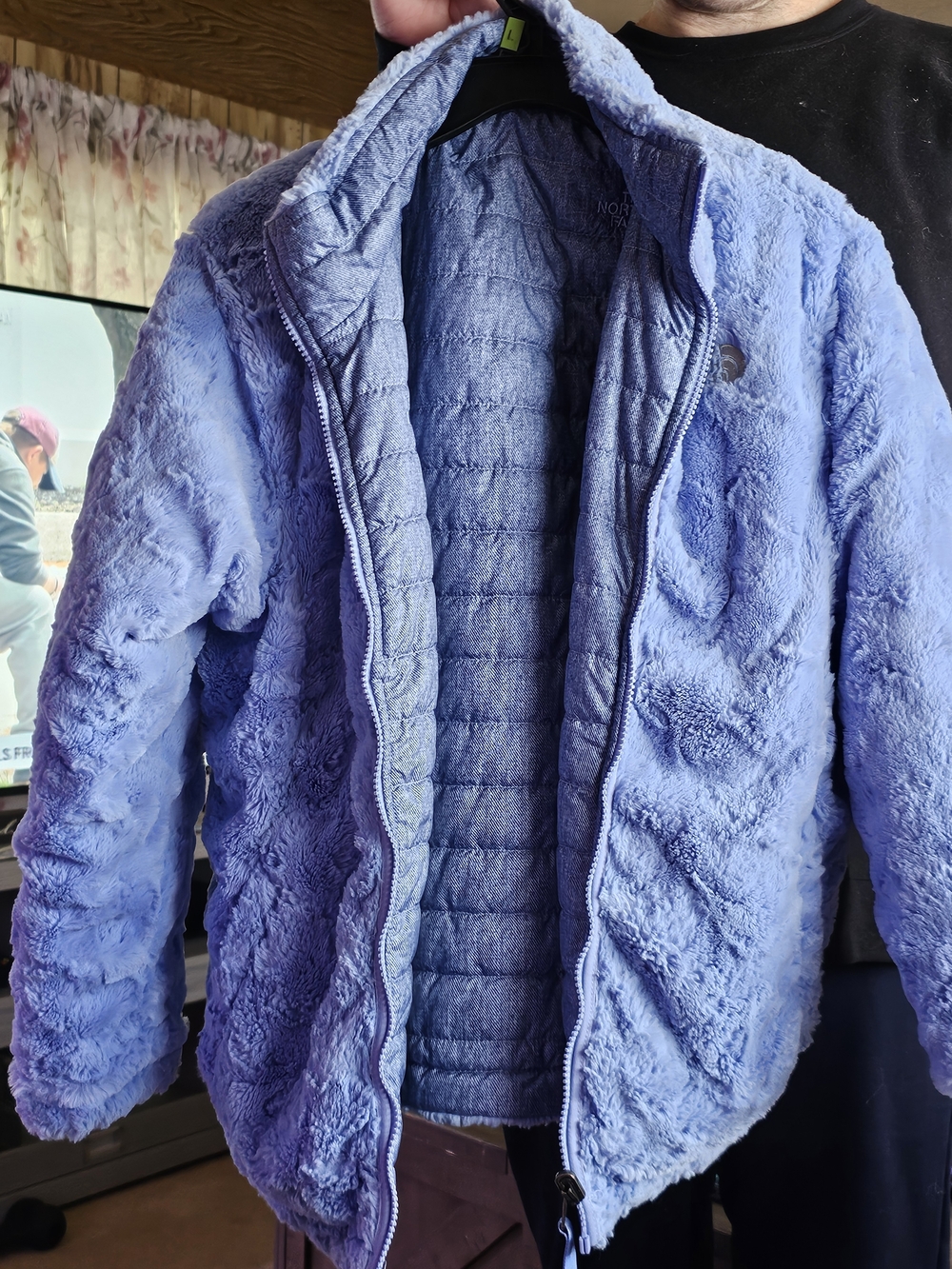 The North Face Womens/Juniors Reversible Mossbud Swirl Jacket